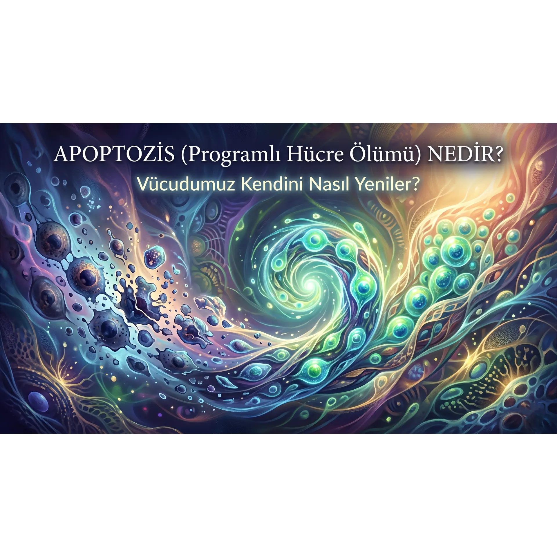 Apoptozis (Programlı Hücre Ölümü) Nedir? Vücudumuz Kendini Nasıl Yeniler? image de couverture