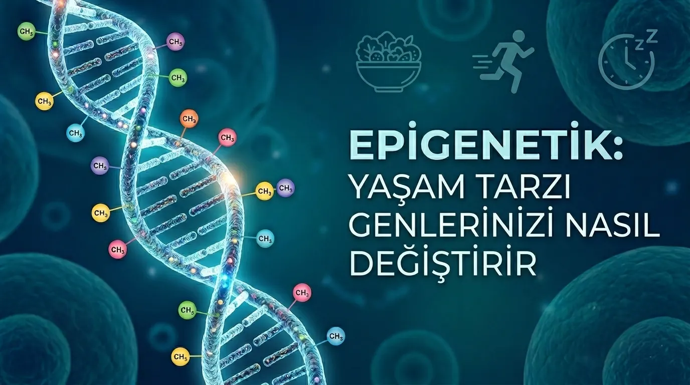 Epigenetik Nedir? Yaşam Tarzımız Genlerimizi Nasıl Değiştirir? kapak görseli