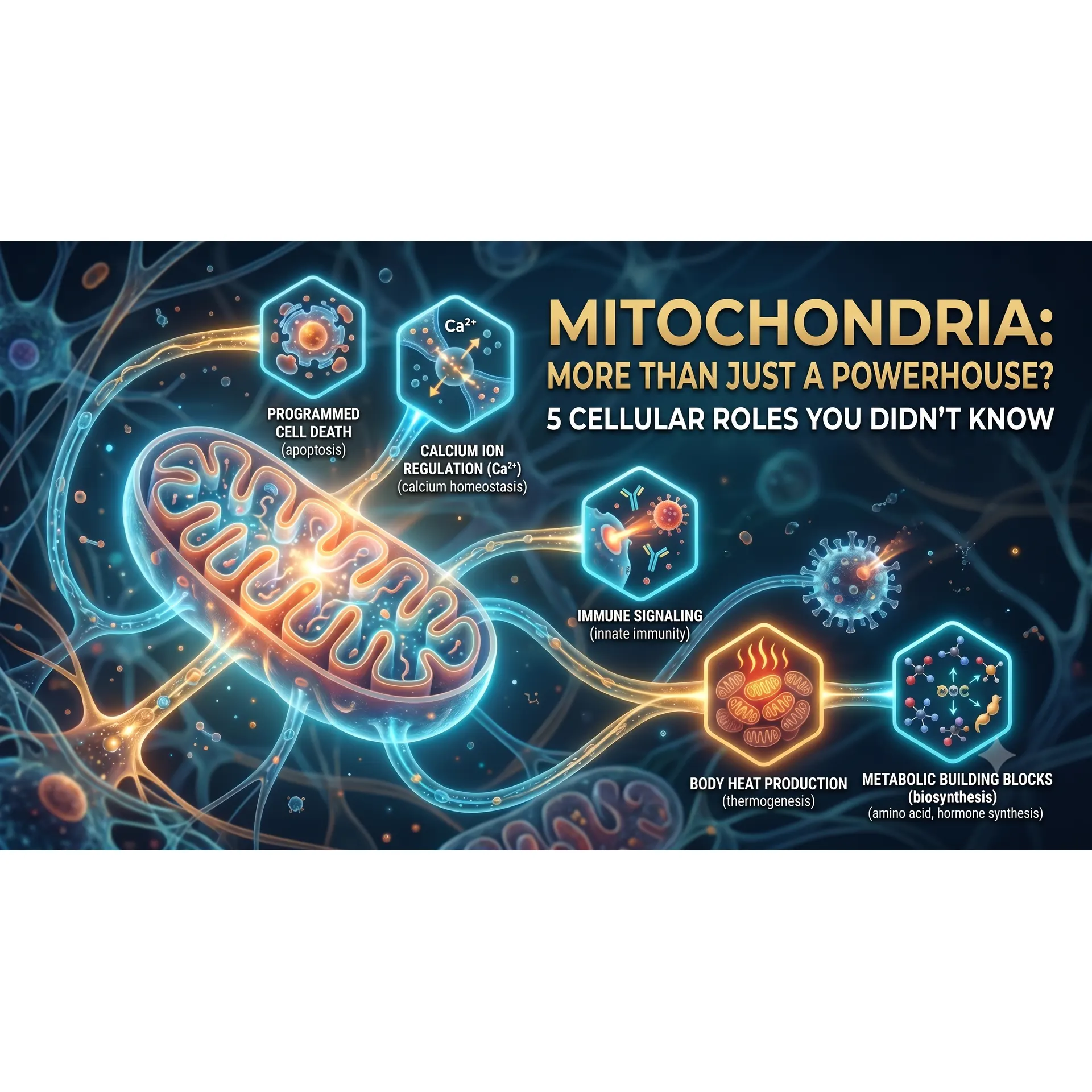 Is Mitochondria Just a Powerhouse? 5 Cellular Functions You Didn't Know cover image
