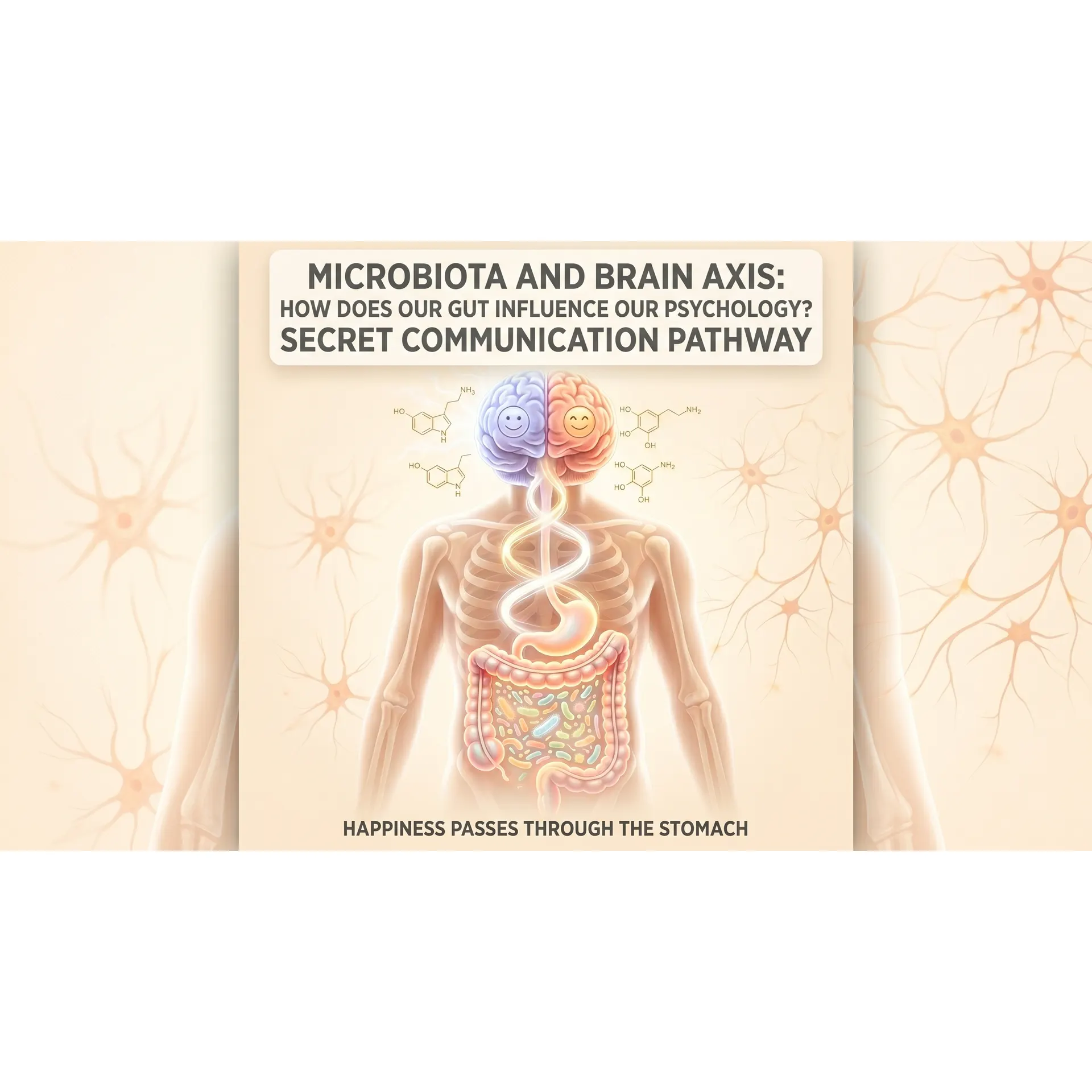The Microbiota-Brain Axis: How Our Gut Shapes Our Psychology cover image